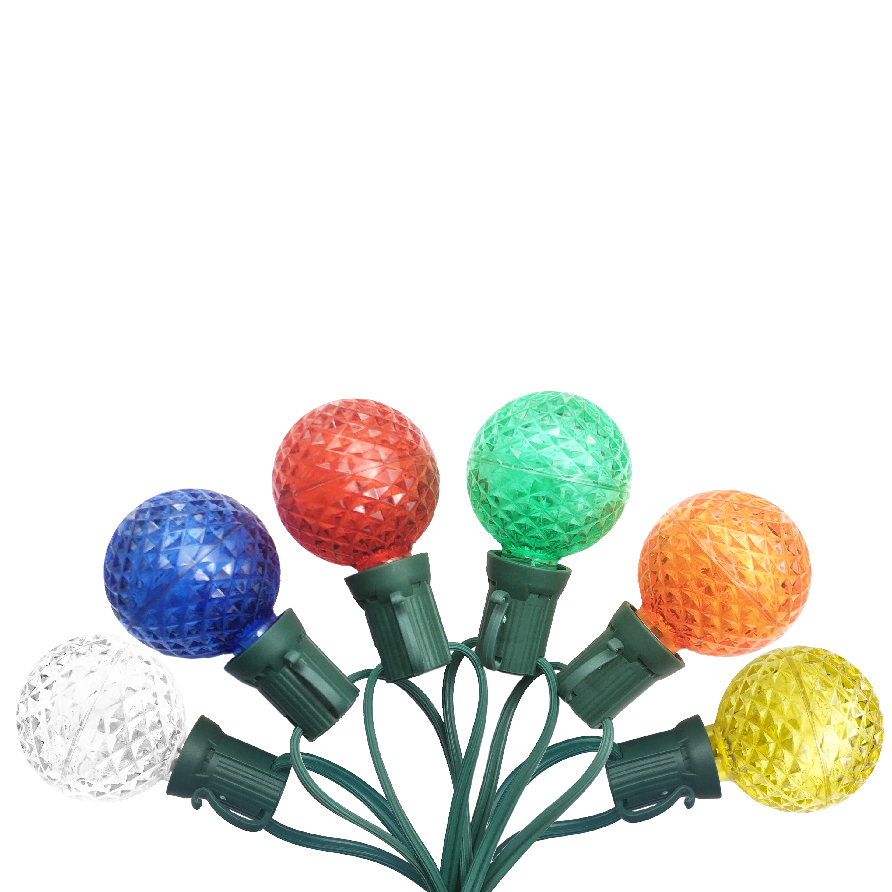 120V UL G50 E17 다각적 LED 전구