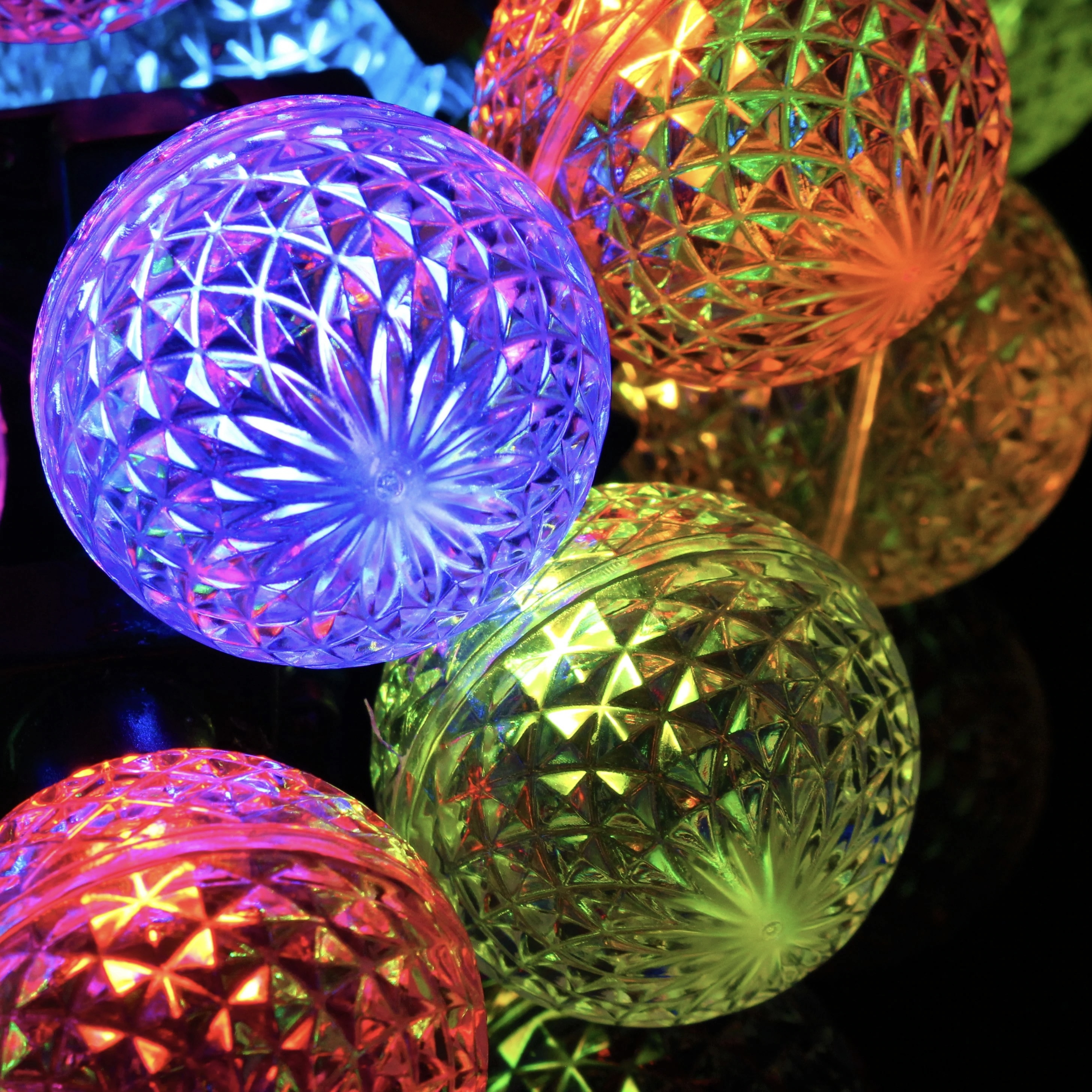 RGB G40 패싯 Triklit 조명