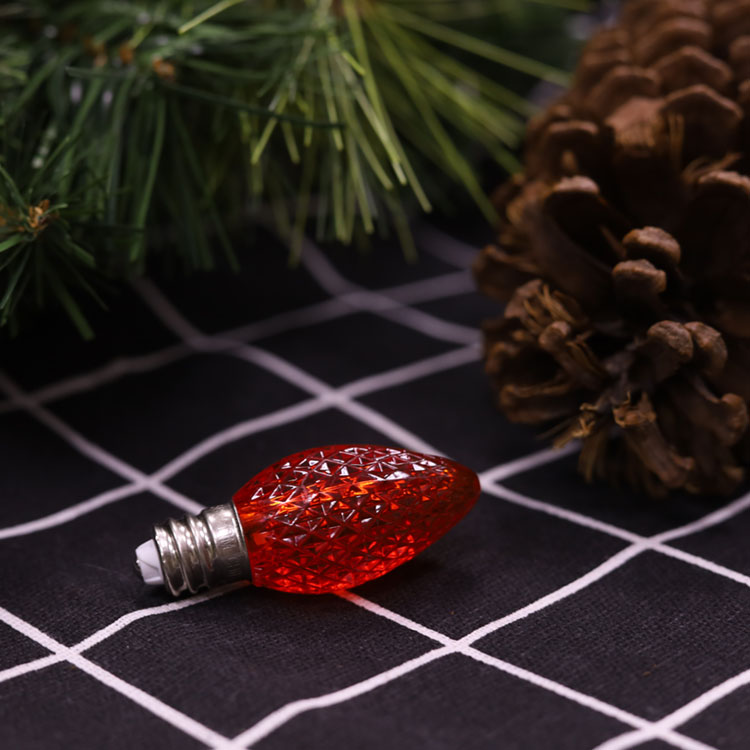 실내 및 실외용 방수 빨간색 LED 교체 전구