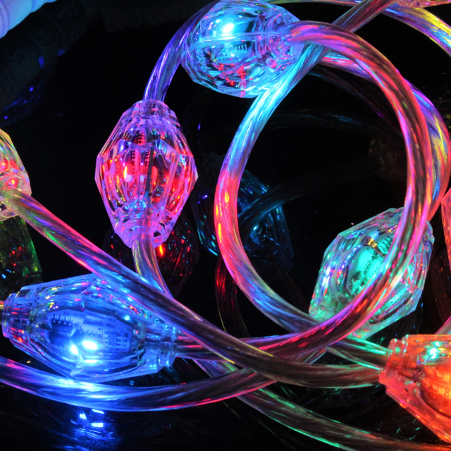 RGB 다이아몬드 조명 12V DC SMD3535 픽셀 조명 SPI 조명 IP65