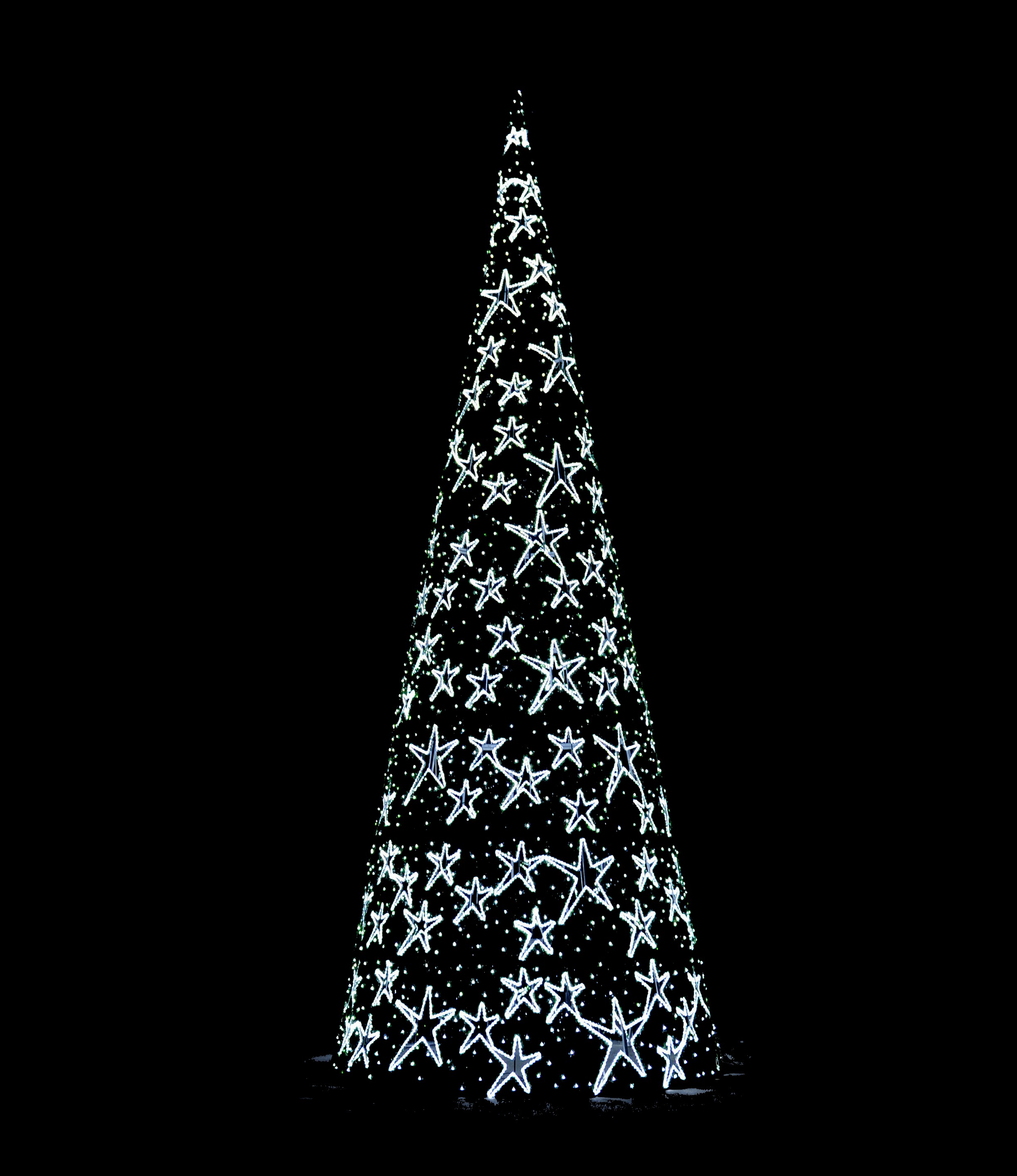 UL 야외 크리스마스 트리 모티프 조명