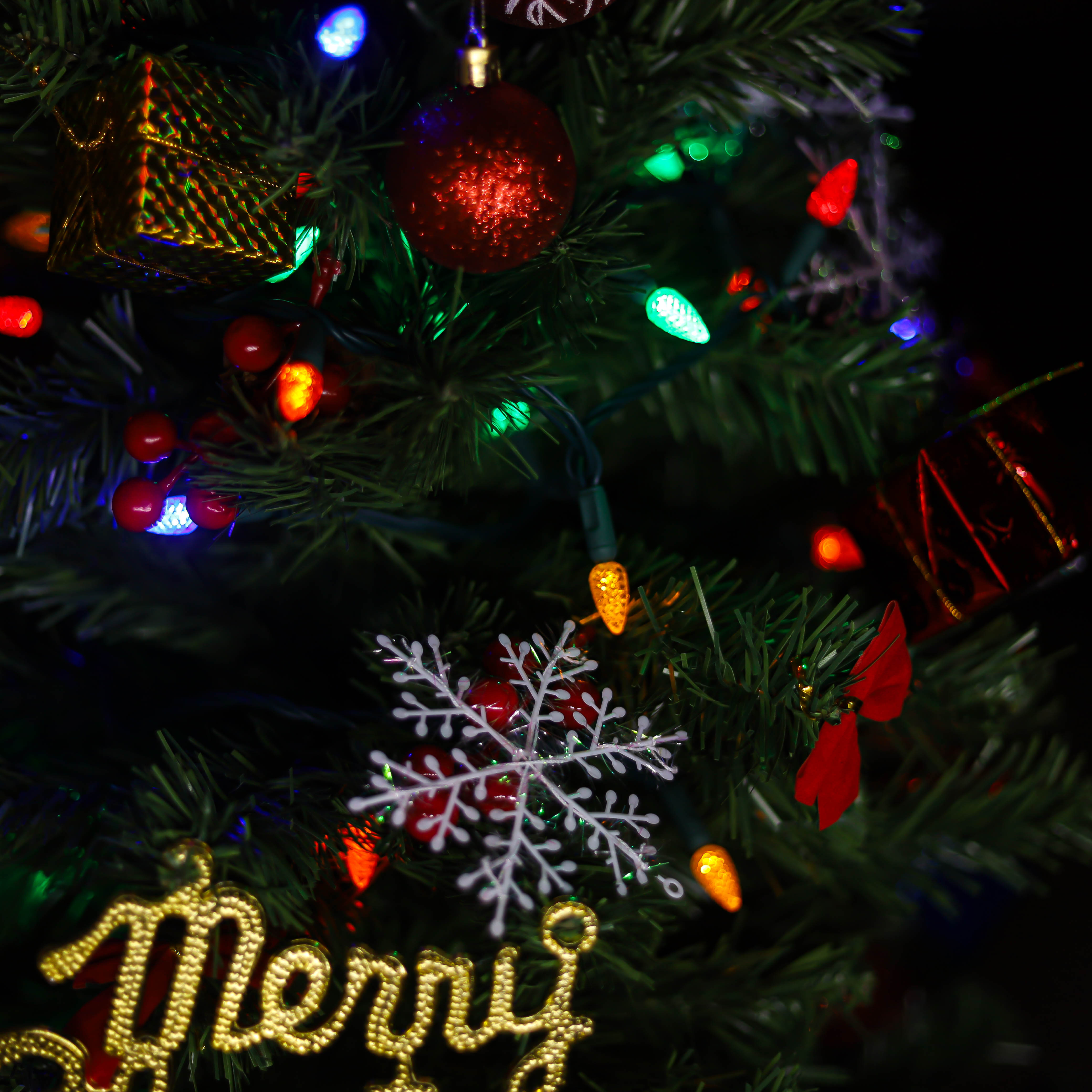 UL C3 LED 스트링 조명 야외 멀티 컬러 크리스마스 조명