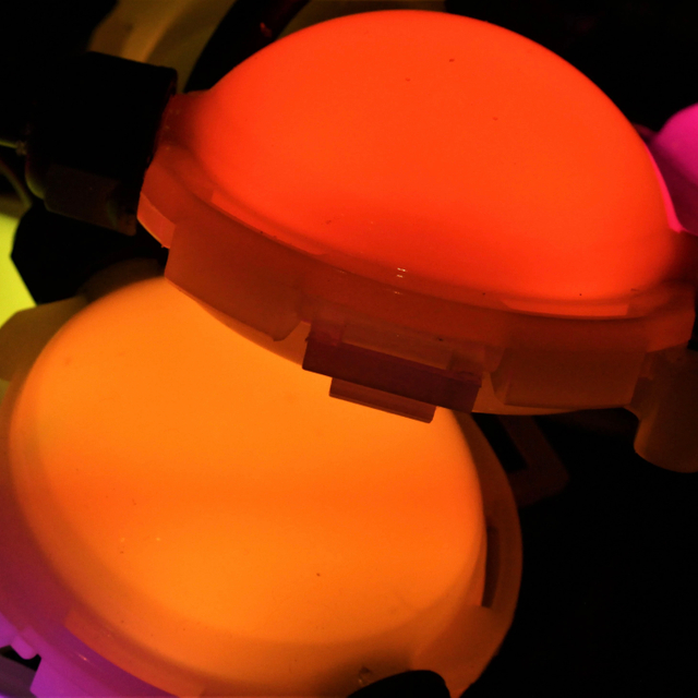 24V 방수 RGB 돔 픽셀 조명