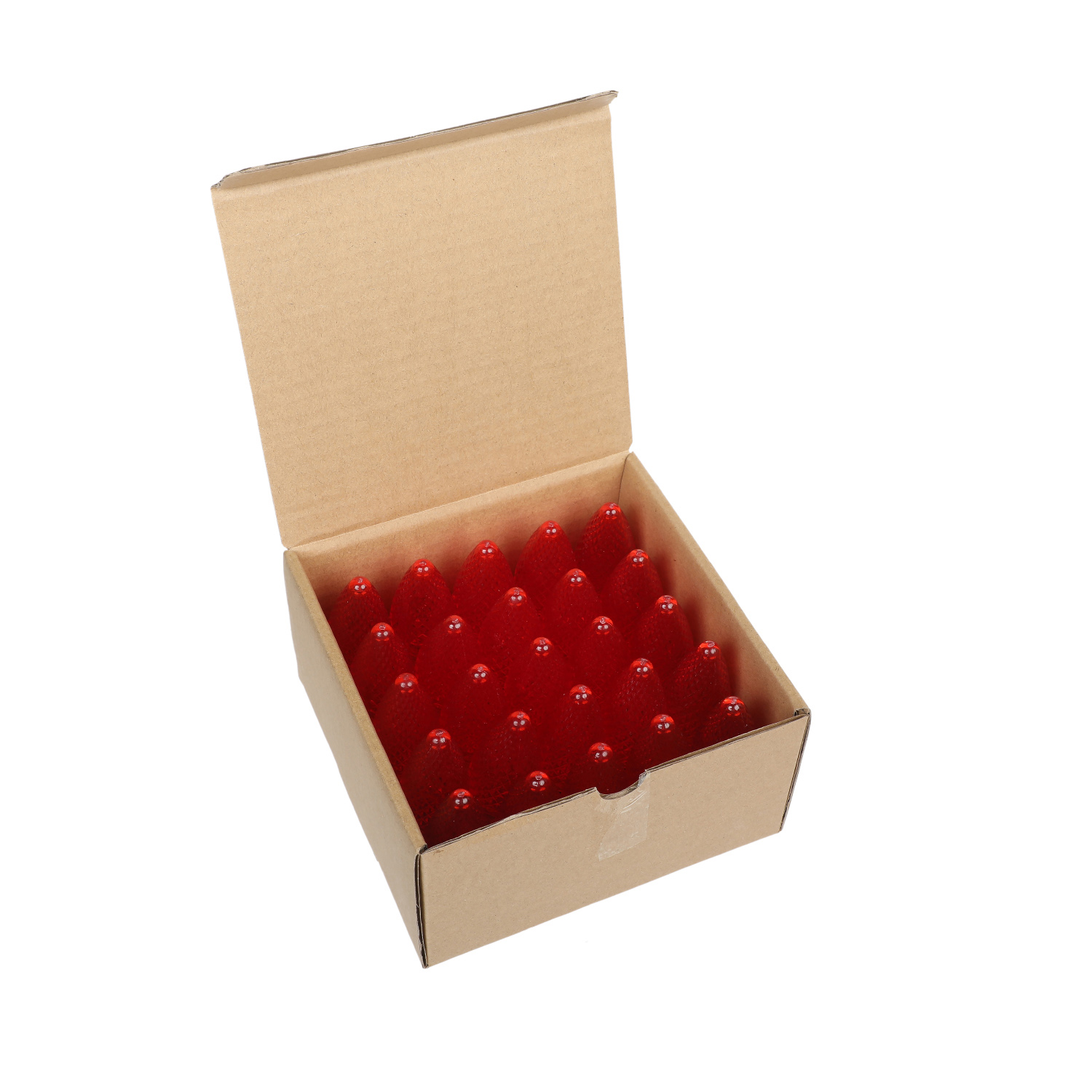 Minleon C9 LED 크리스마스 교체 전구 빨간색 LED 