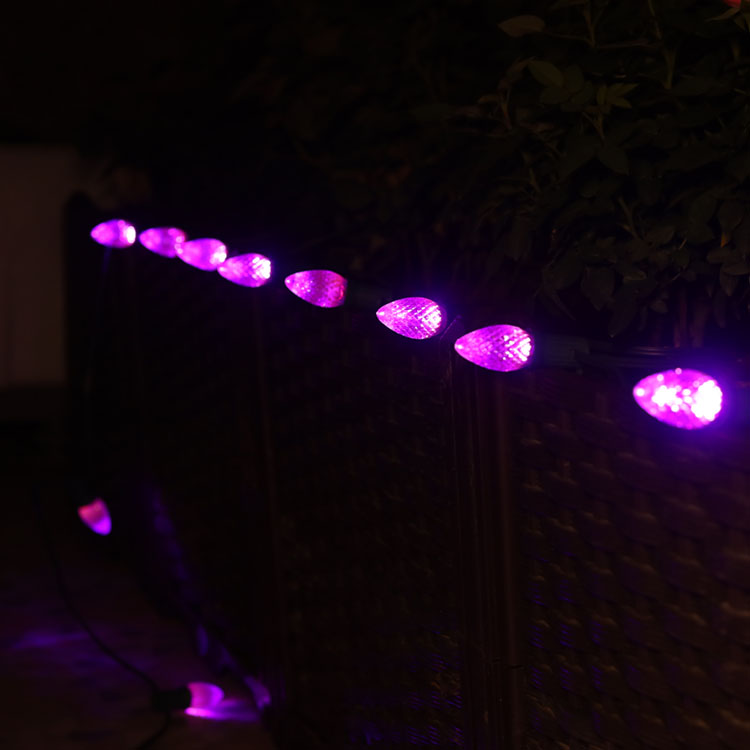120V ul Purple C7 LED 교체 전구