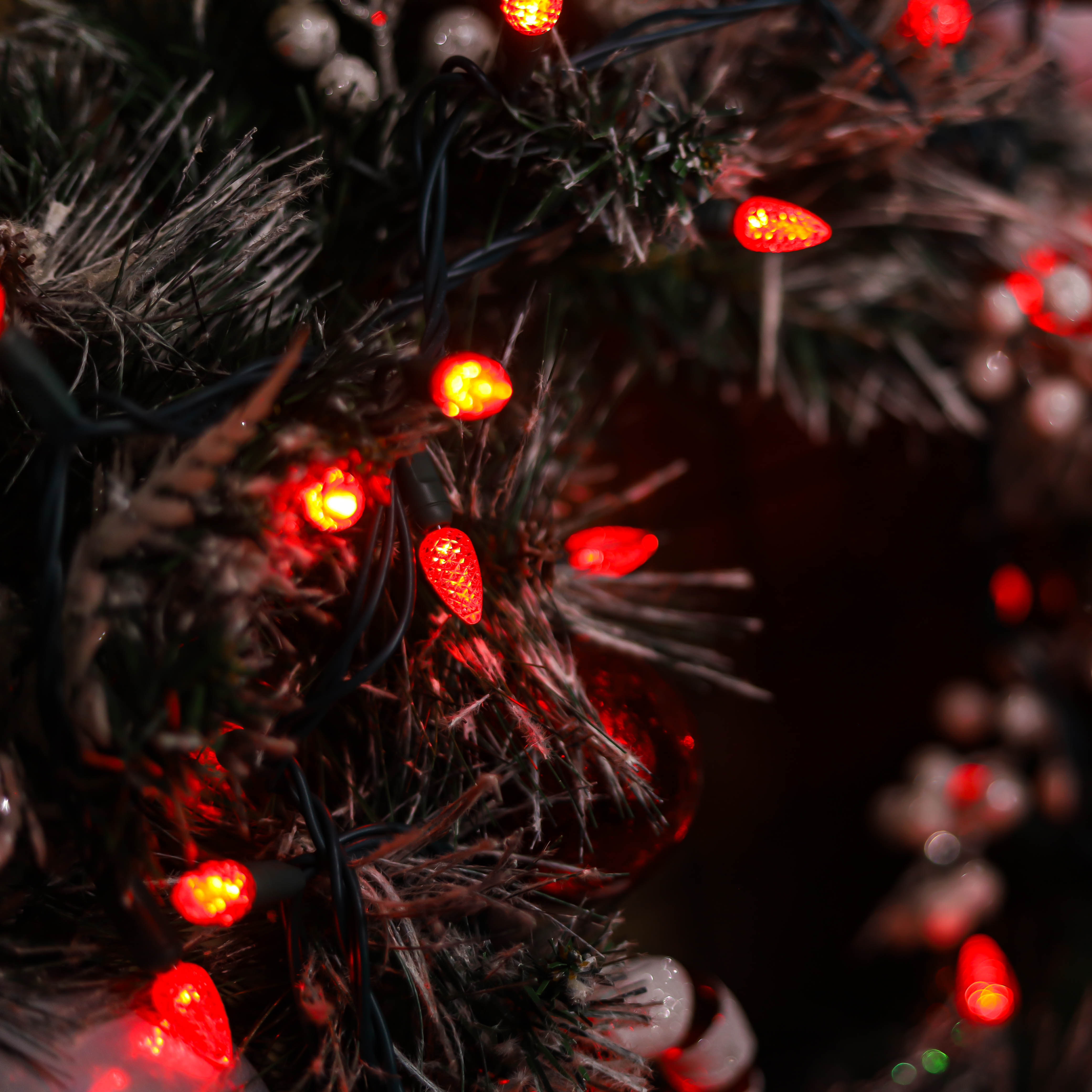 120V ul Red C3 크리스마스 LED 조명