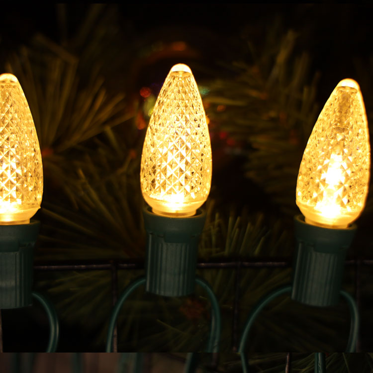 UL 따뜻한 흰색 방수 C9 E17 Minleon LED 교체 전구