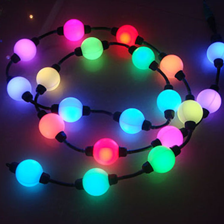 DMX IP66 RGB Triklit 조명 스트링