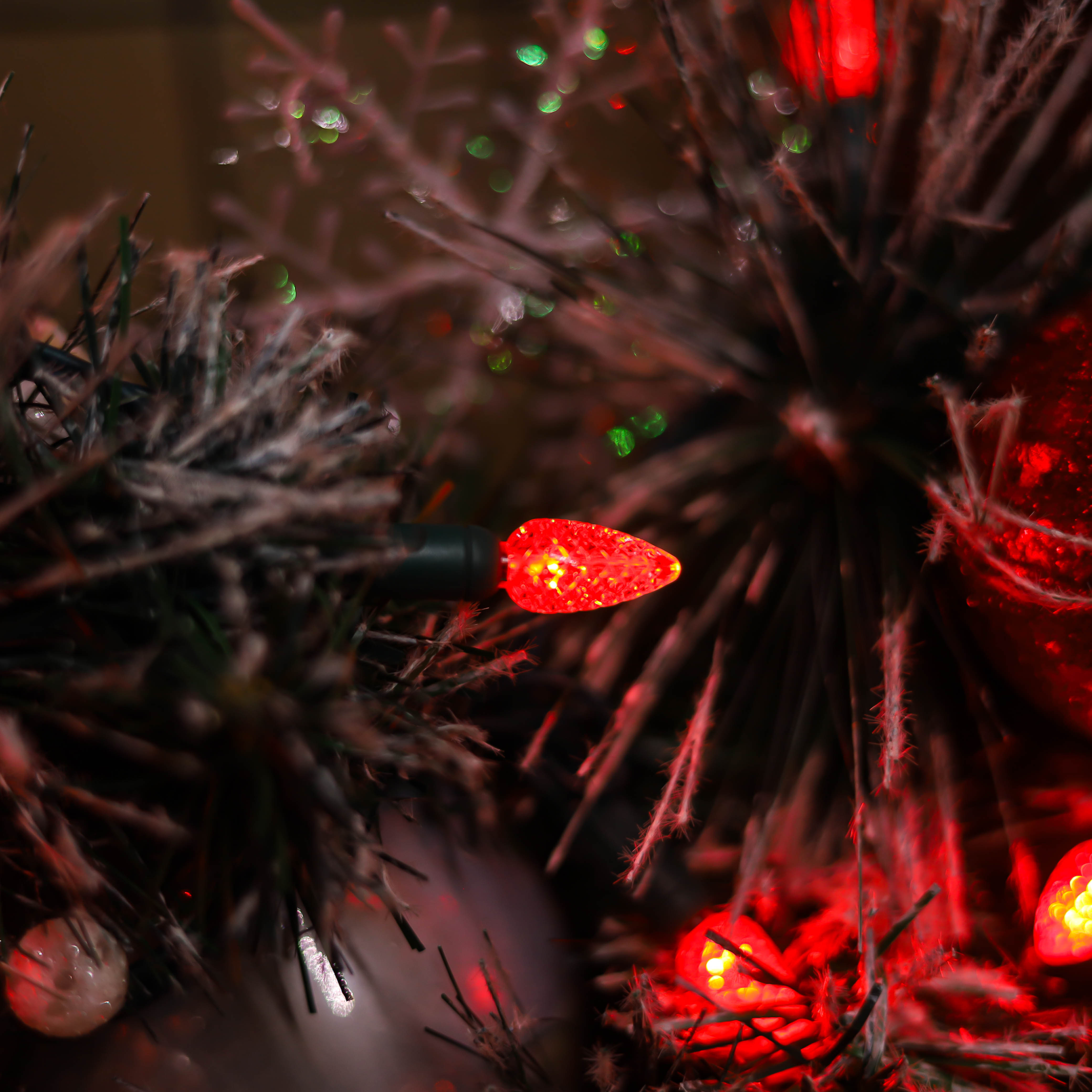 120V ul Red C3 크리스마스 LED 조명