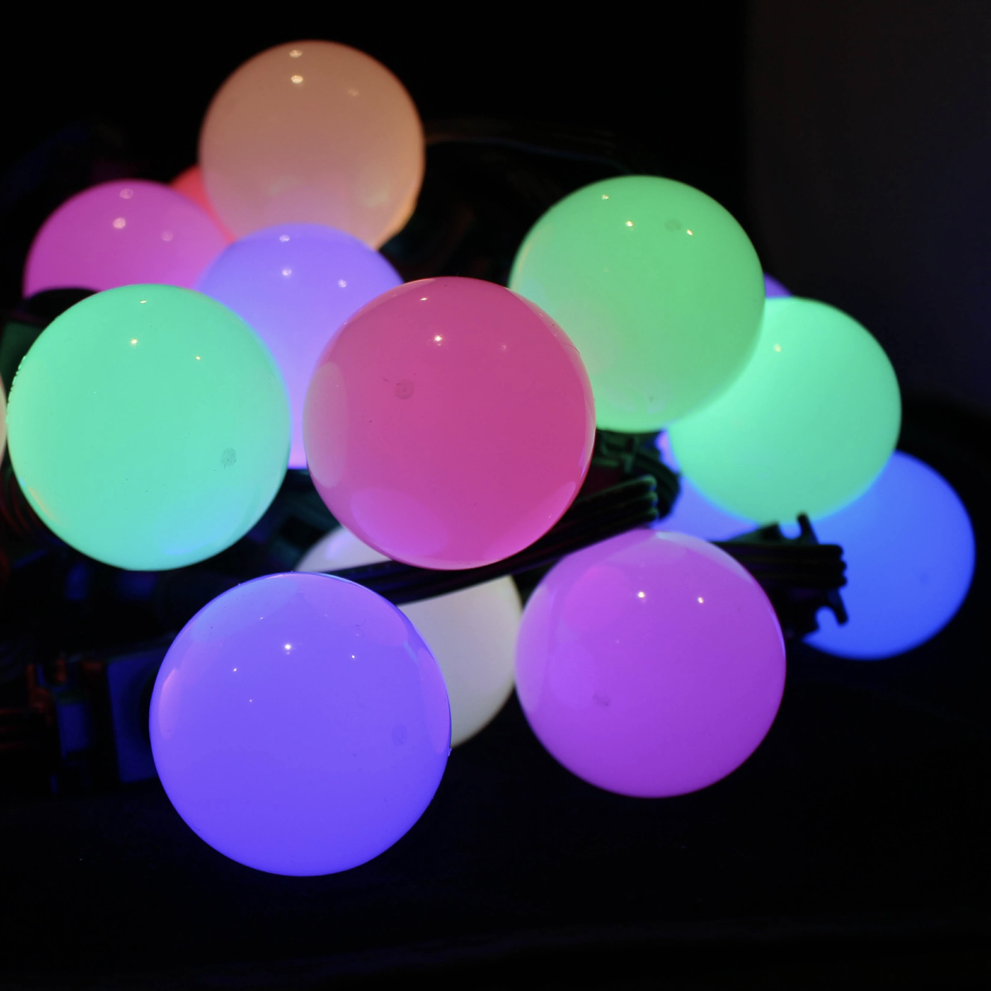 RGB G40 불투명 라이트 스트링