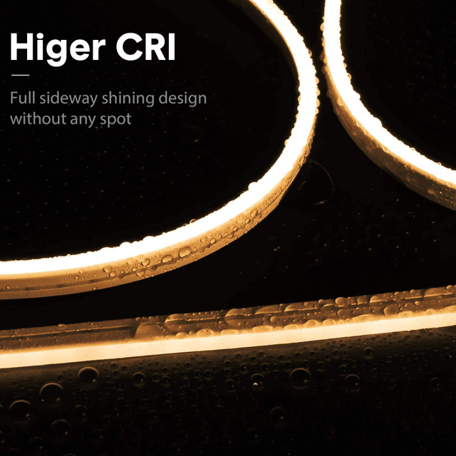 12V 웜 화이트 네온 로프 라이트