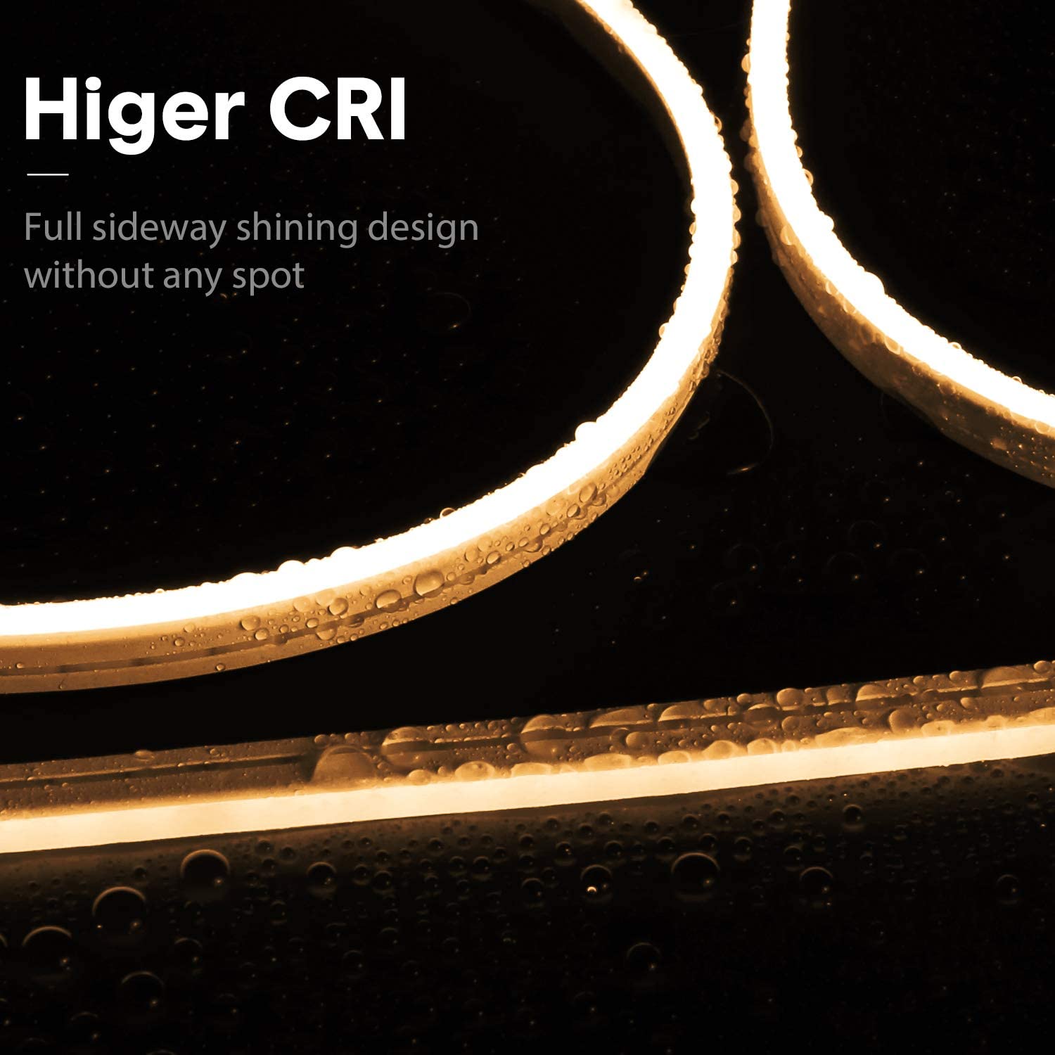 12V 웜 화이트 네온 로프 라이트