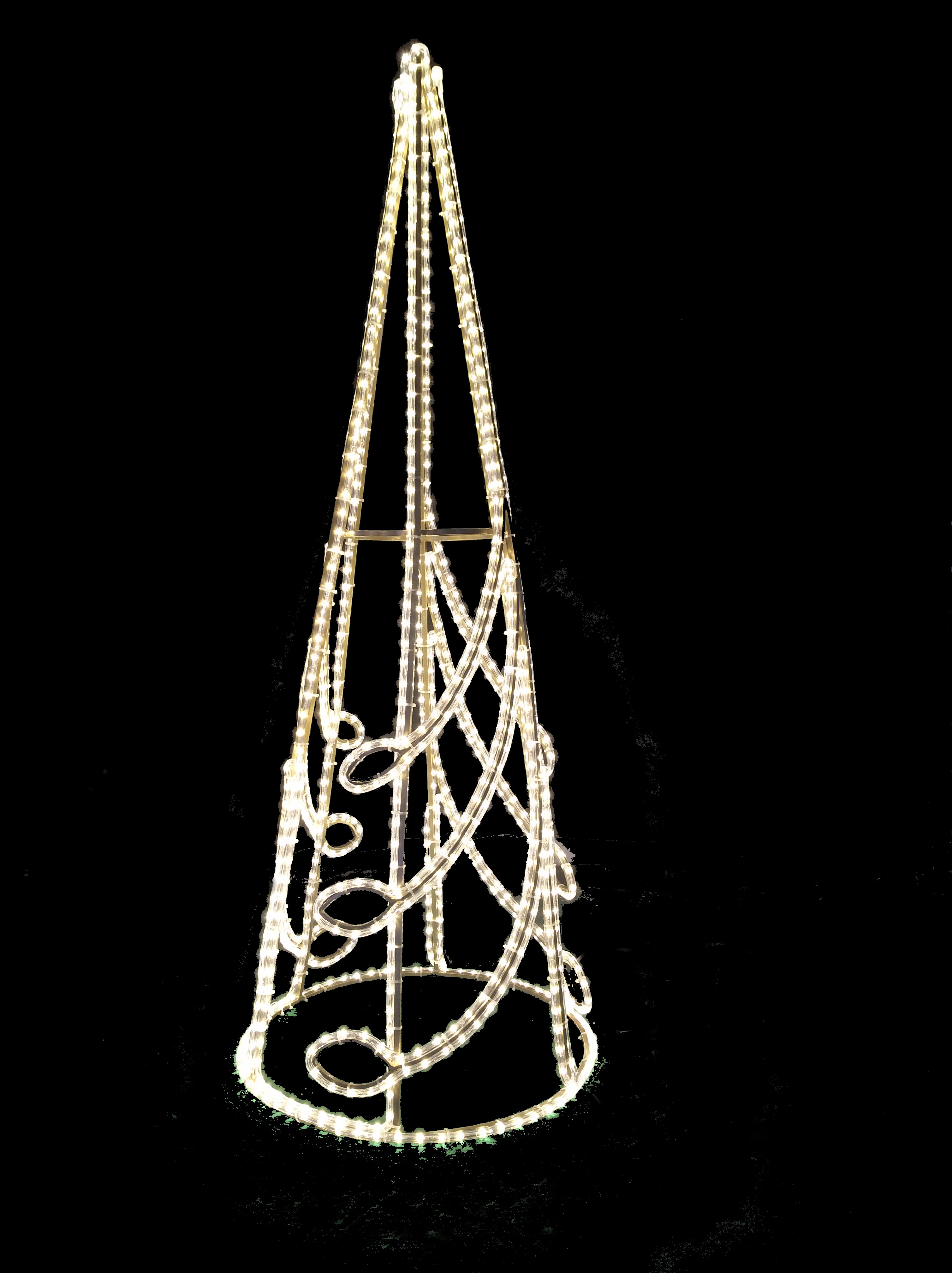 야외 상업용 트리 모티프 조명