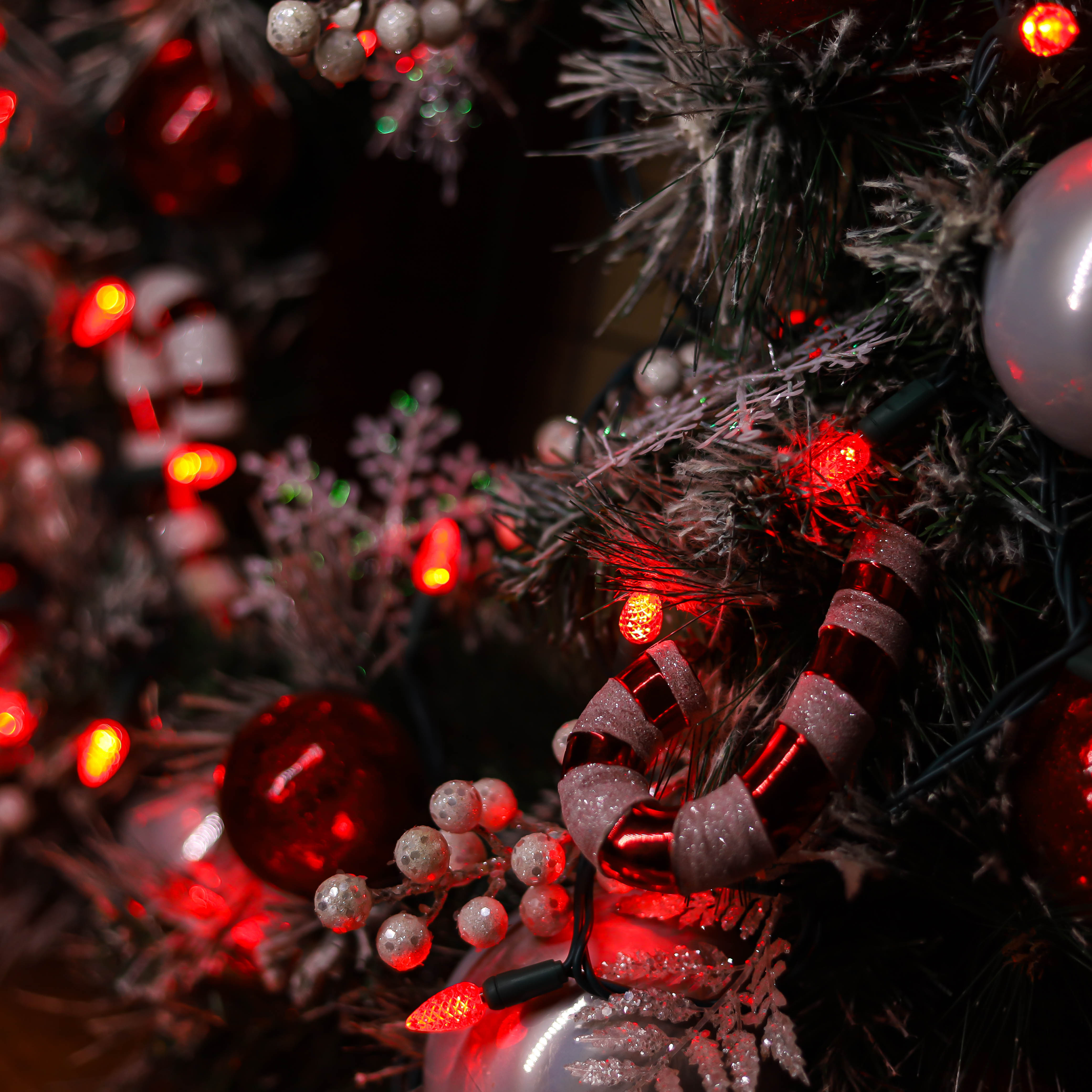 120V ul Red C3 크리스마스 LED 조명