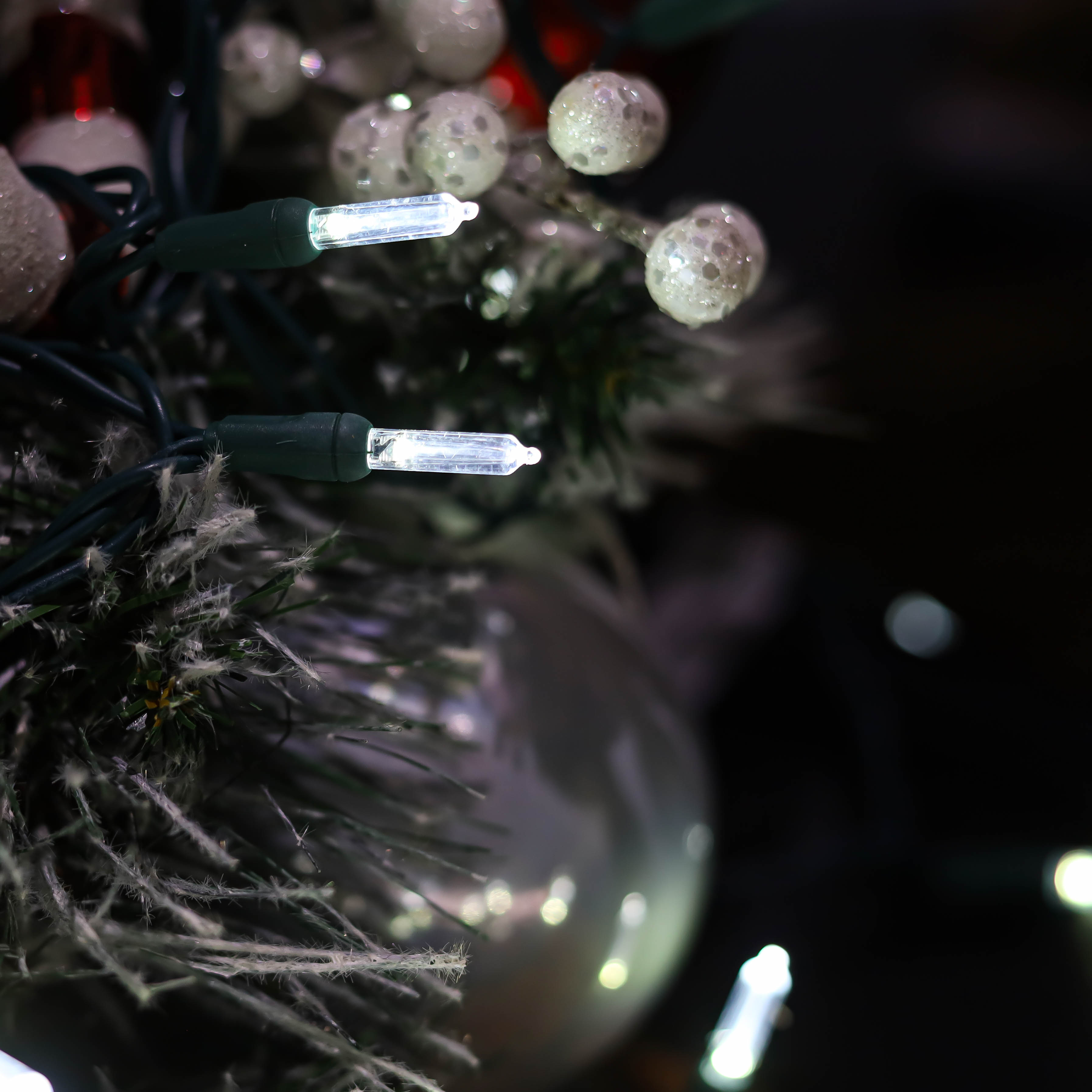 찬 백색 크리스마스 빛 고정되는 옥외 사용이 T5 LED UL 끈에 의하여 점화합니다