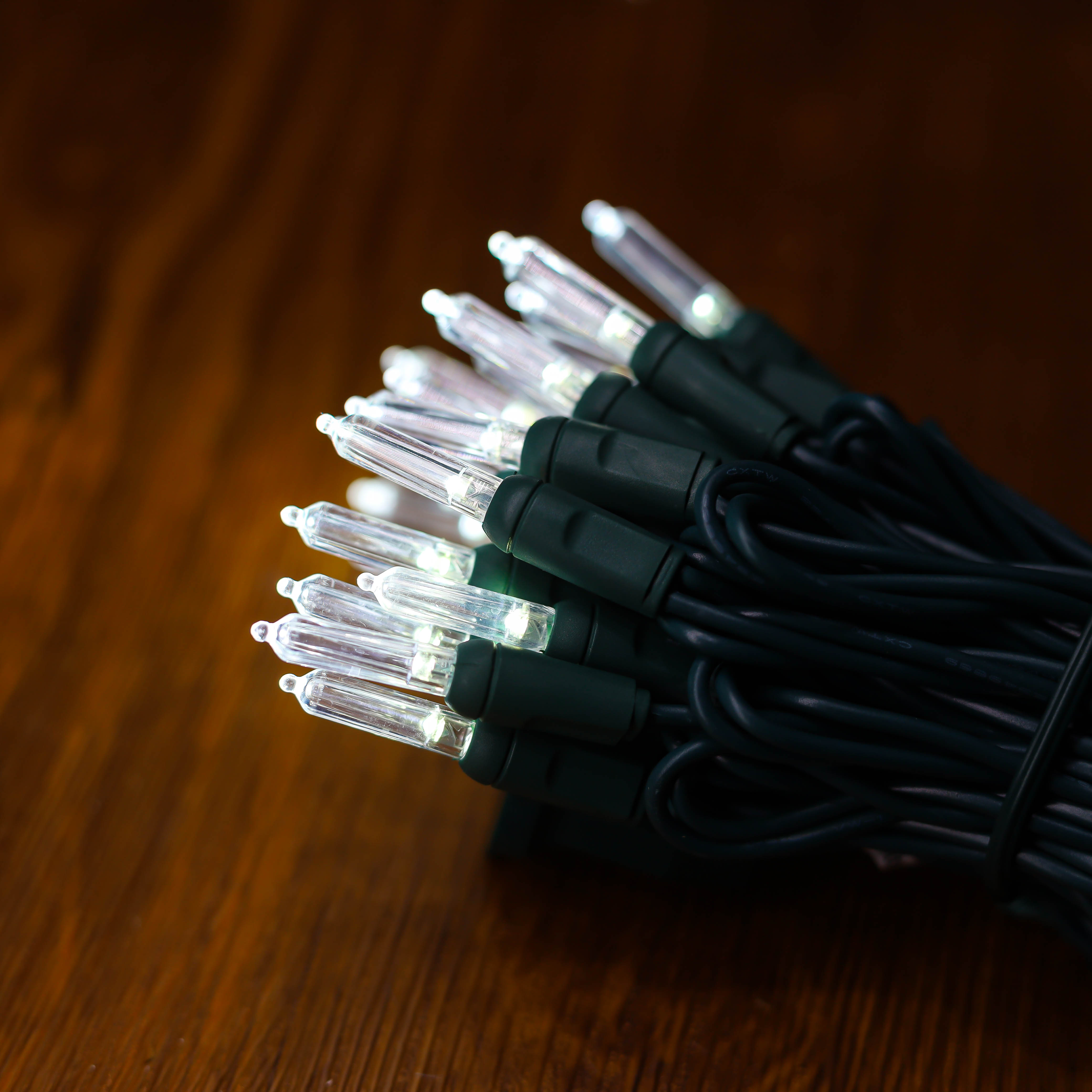 찬 백색 크리스마스 빛 고정되는 옥외 사용이 T5 LED UL 끈에 의하여 점화합니다