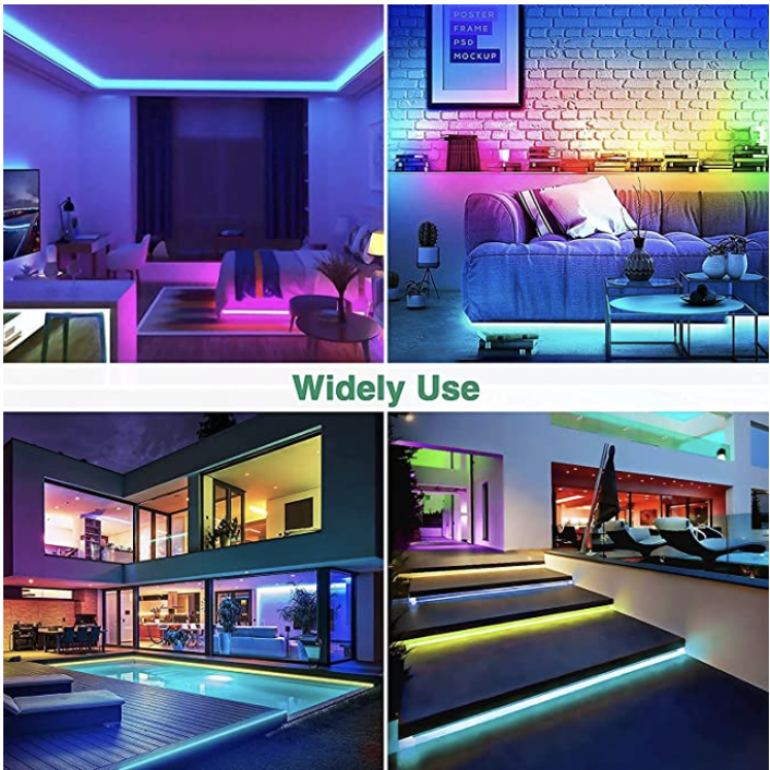 12V RGB 네온 로프 라이트