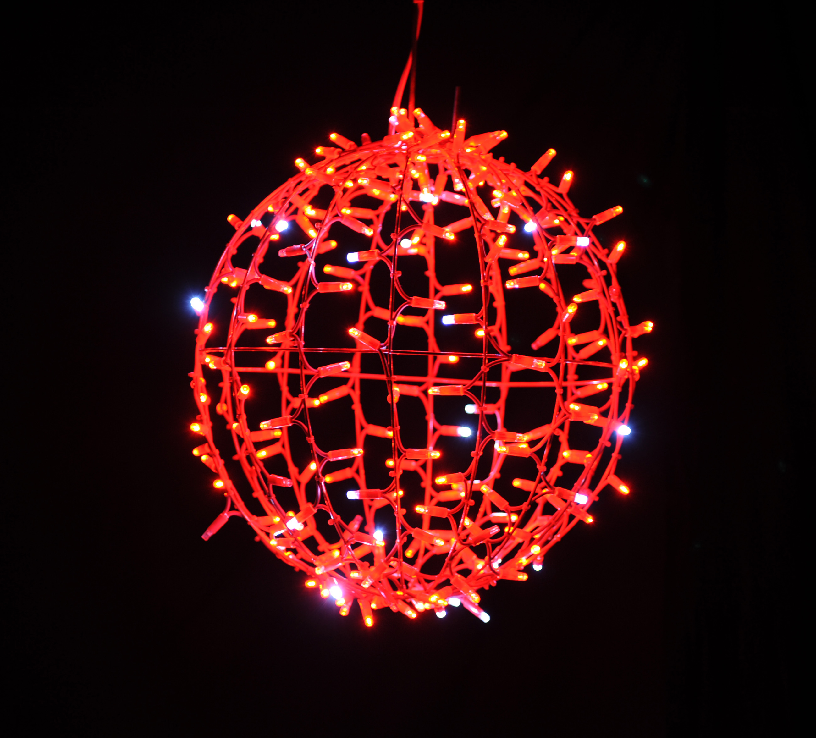 실외 방수 구체 모티프 조명