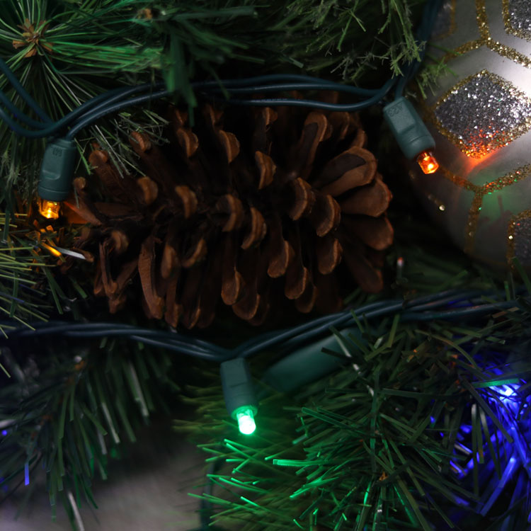 5MM 미니 LED 스트링 조명 세트 UL 멀티 LED 크리스마스 조명 UL