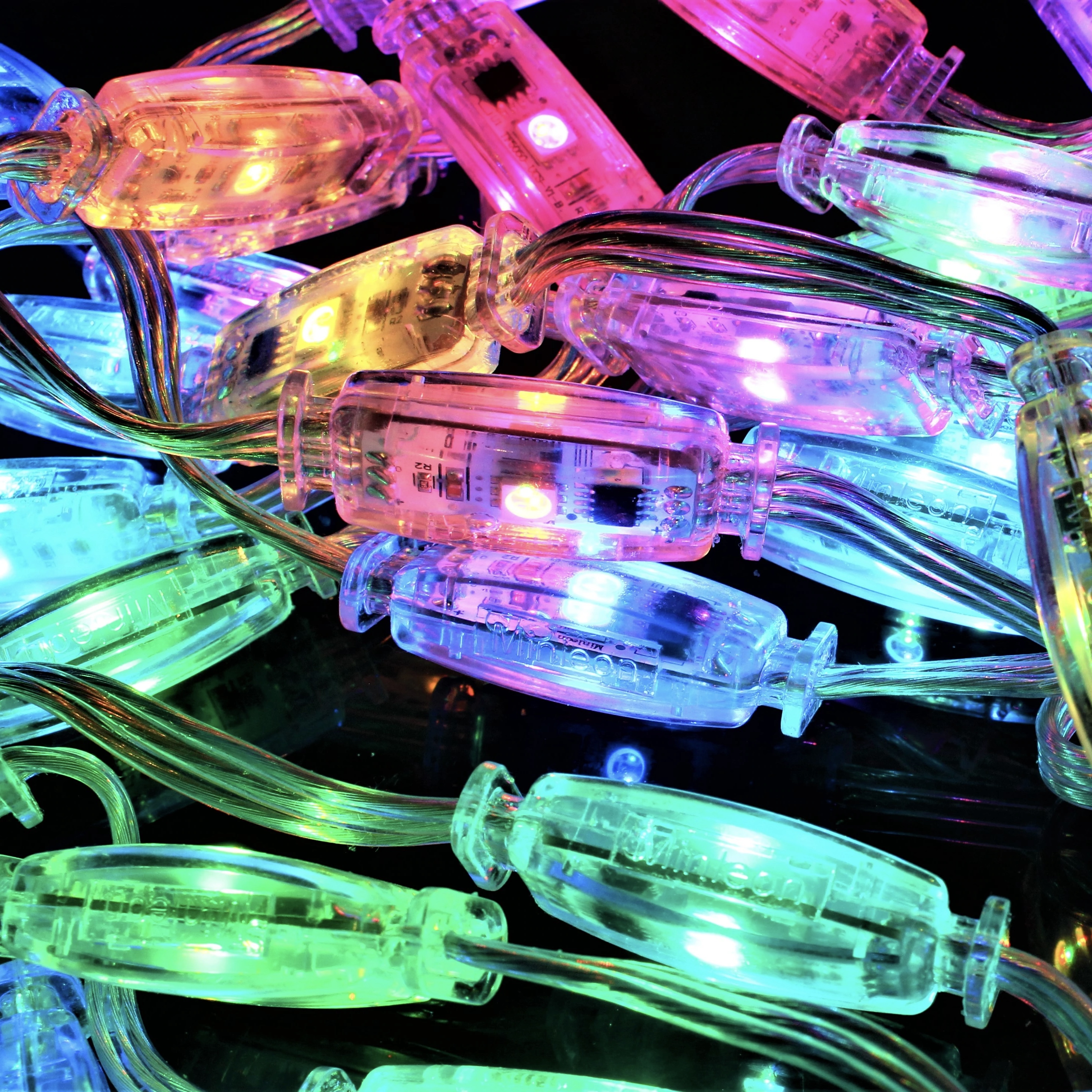 12V UL CE 방수 DMX RGB 조약돌 조명