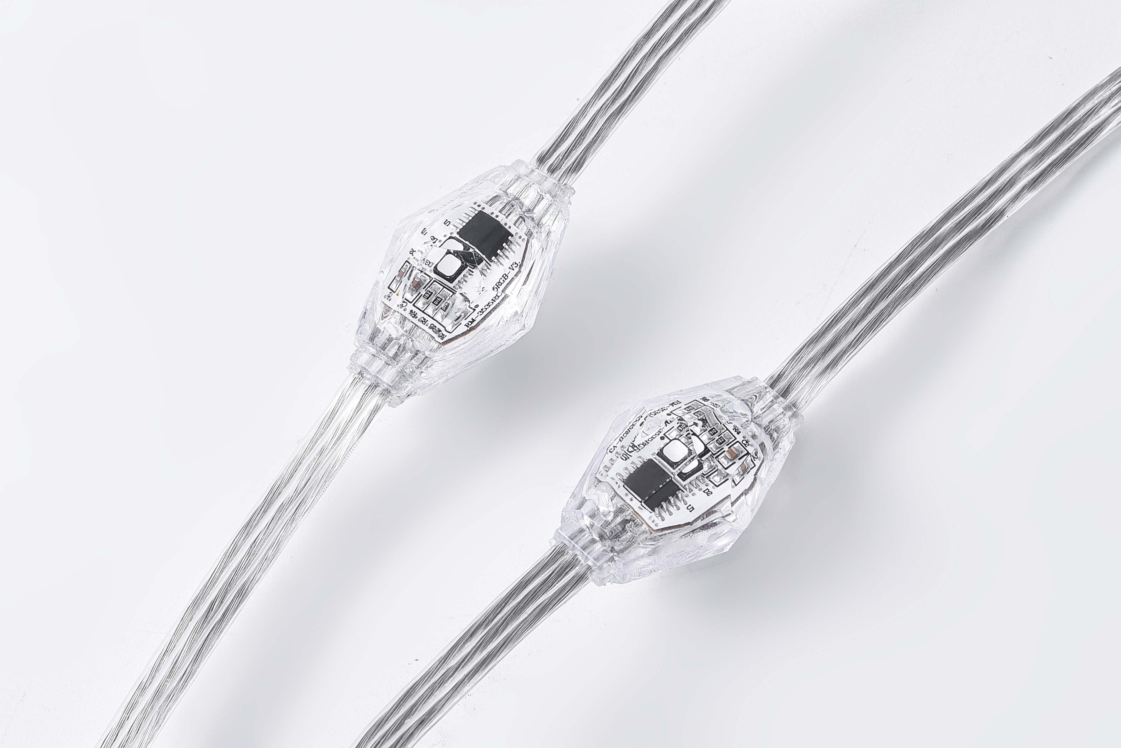 RGB 다이아몬드 조명 12V DC SMD3535 픽셀 조명 SPI 조명 IP65