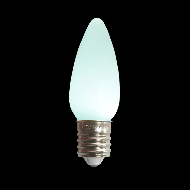 C9 LED 불투명 전구 쿨 화이트