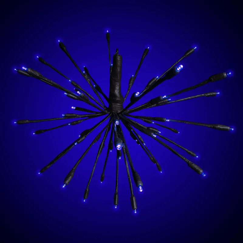 28″ LED 징글 볼즈 – 블루