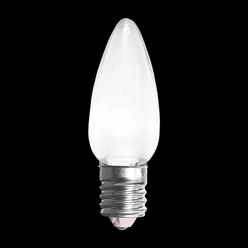 C9 LED 투명 전구 퓨어 화이트