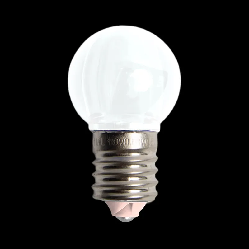130V UL G30 E17 부드럽고 투명한 순백색 LED 전구