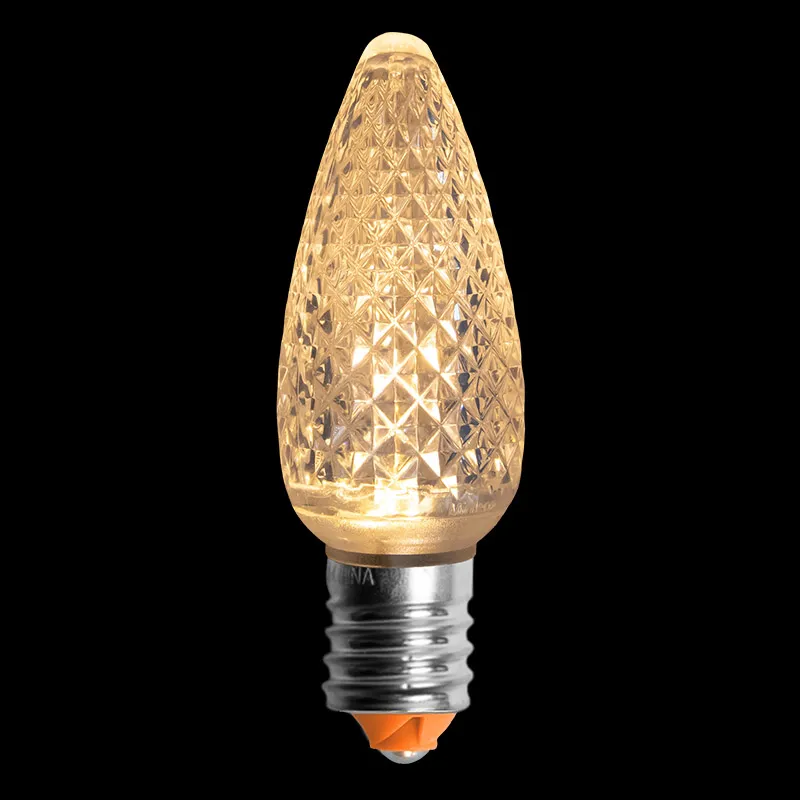 C9 V2 LED 면처리 전구 - 따뜻한 흰색 2600