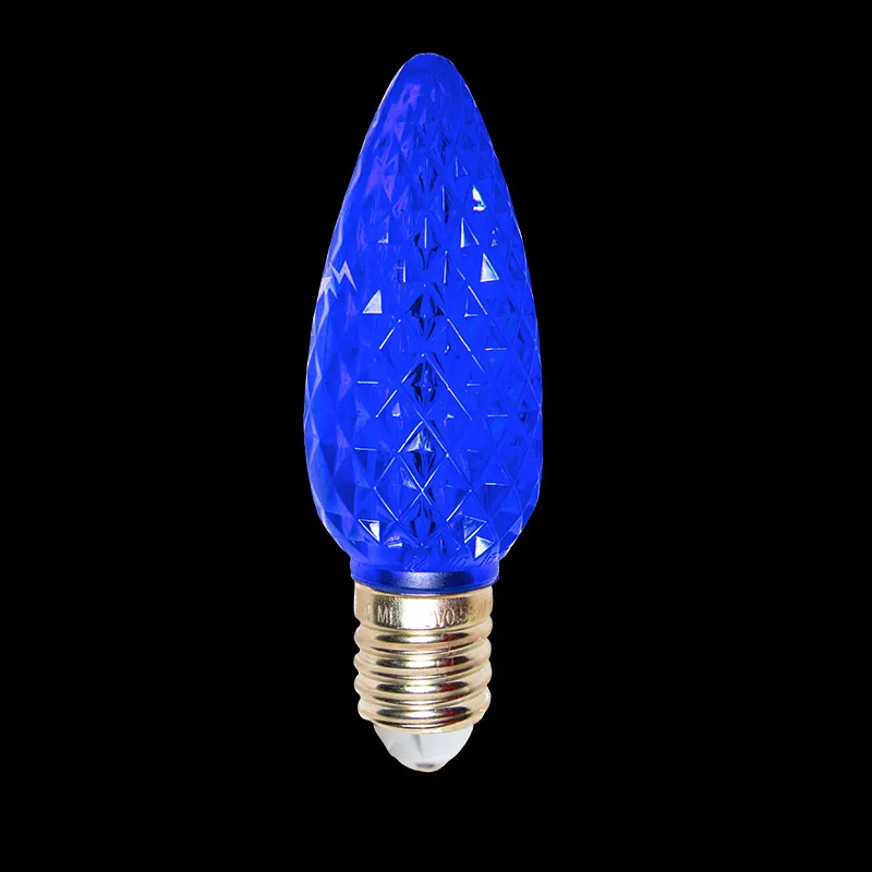 C9 V2 LED 면처리 전구 - 파란색